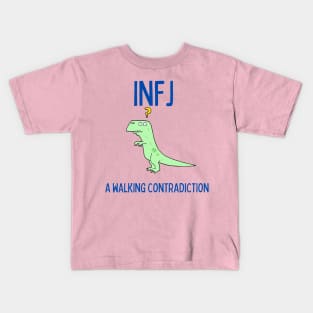 INFJ Walking Contradiction Kids T-Shirt